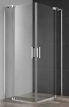 Душевой уголок Cezares SLIDER-A-2-100/110-C-Cr стекло прозрачное, профиль хром