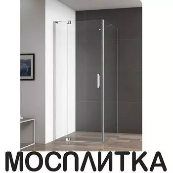 Душевой уголок Cezares SLIDER-AH-1-100-70/80-C-Cr стекло прозрачное, профиль хром