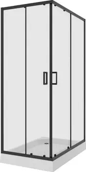 Душевой уголок Niagara Nova 68100811BLACK 120x80 см