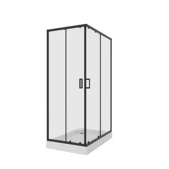 Душевой уголок Niagara Nova 68110811BLACK 120x90 см