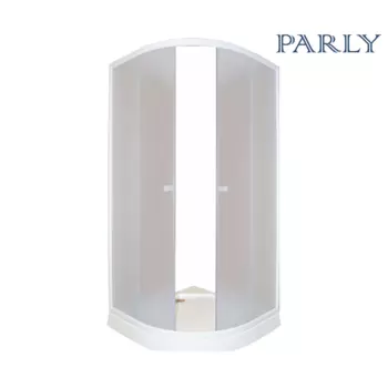 Душевой уголок Parly 80х80 см ZE81 стекло матовое
