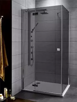 Душевой уголок Radaway Almatea KDJ 80x80x195 см правый прозрачное стекло