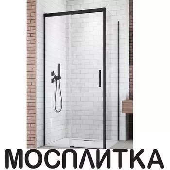 Душевой уголок Radaway Idea KDJ 130х90 см левый, стекло прозрачное, профиль черный