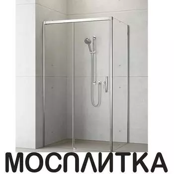 Душевой уголок Radaway Idea KDJ 150х75 см левый, стекло прозрачное, профиль хром