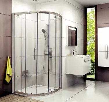 Душевой уголок Ravak Blix BLCP4-90 90х90 см стекло грапе