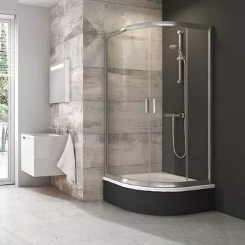 Душевой уголок Ravak BLIX BLCP4-90 SABINA+ Grafit