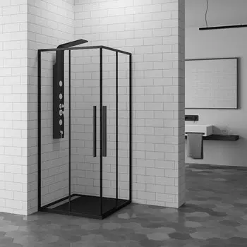 Душевой уголок RGW SV-31-B 32323100-14 100x100 см квадратный черный