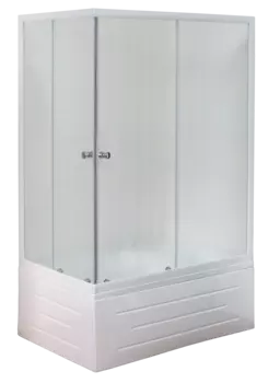 Душевой уголок Royal Bath 8100BP-C матовое правый