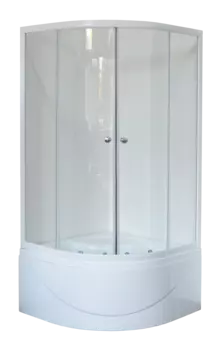 Душевой уголок Royal Bath 90BK-T прозрачное