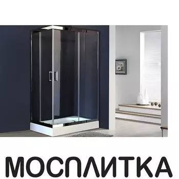 Душевой уголок Royal Bath RB 8120HP-T-CH (прозрачное) R