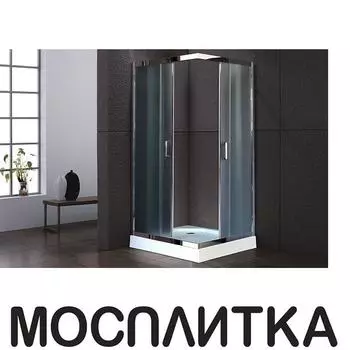 Душевой уголок Royal Bath RB 90HP-C-CH (матовое)