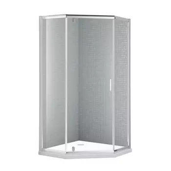 Душевой уголок Rush Palm 100х100 см PI-A1100100 стекло прозрачное