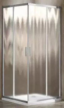 Душевой уголок Vincea Garda VSS-1G800CH 80x80 см хром, стекло шиншилла