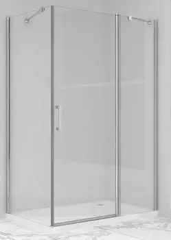 Душевой уголок Vincea Orta VSR-1O9010CL 100x90 см хром, стекло прозрачное