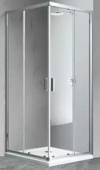 Душевой уголок Vincea Scala VSS-2SC900CL 90x90 см хром, стекло прозрачное