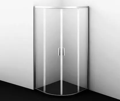Душевой уголок Wasserkraft Lippe 45S01 90x90см прозрачный