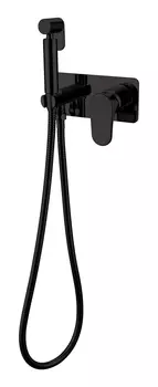Гигиенический душ Boheme Spectre 457-B со смесителем, черный