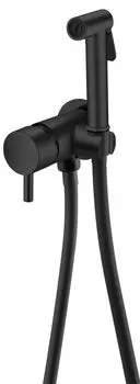 Гигиенический душ Boheme Uno 467-B со смесителем, черный матовый