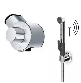 Гигиенический душ с термостатом Oras Optima 197095, с дистанционным управлением