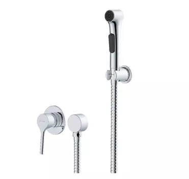 Гигиенический душ Jacob Delafon Elate E24610-CP со смесителем, хром