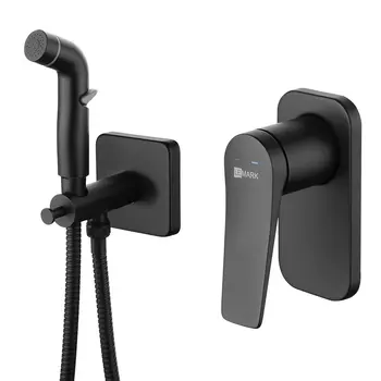 Гигиенический душ со смесителем Lemark Bronx встраиваемый LM3719BL