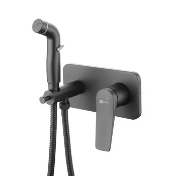 Гигиенический душ со смесителем Lemark Bronx встраиваемый LM3720BL