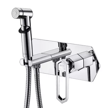 Гигиенический душ со смесителем Lemark Prizma встраиваемый LM3919C