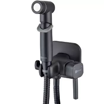 Гигиенический душ со смесителем Lemark Solo LM7165BL, чёрный