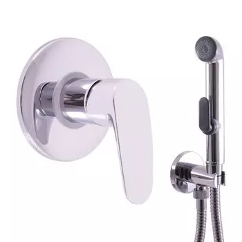 Гигиенический душ со смесителем Rav-Slezak Amur AM742 для биде, хром