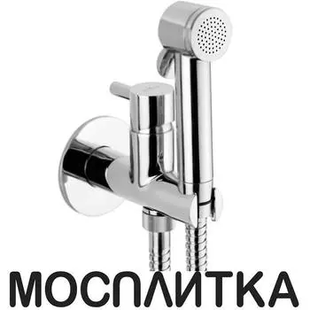 Гигиенический душ со смесителем Webert Elio EL870303015PVC, хром