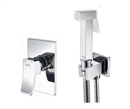 Гигиенический душ WasserKRAFT Aller A106157, хром