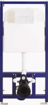 Инсталляция для подвесного унитаза Berges Wasserhaus Novum L1 (Line) 040211 с клавишей