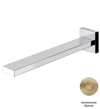 Излив Cezares Unika для ванны UNIKA-SCV-02 бронза