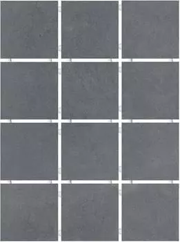Керамогранит Амальфи серый темный 9,8х9,8