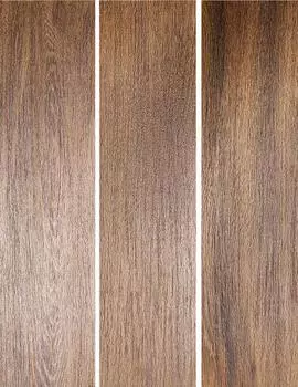 Керамогранит Фрегат коричневый темный обрезной 20х80