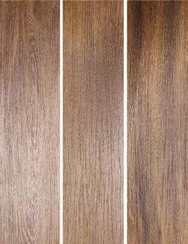 Керамогранит Фрегат темно-коричневый обрезной 20х80