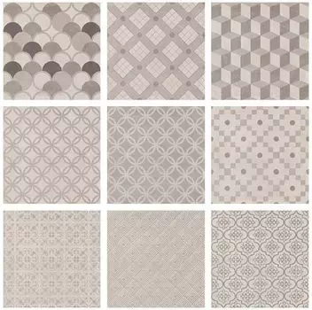 Керамогранит Карнаби-стрит орнамент беж 20х20