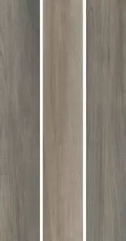 Керамогранит Ливинг Вуд серый обрезной 9,6х60