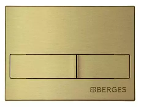 Клавиша смыва Berges Novum L8 бронза, 040018