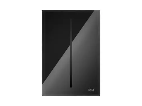 Клавиша смыва для писсуара TECE Filo стеклянная (питание от сети 230 В), черная