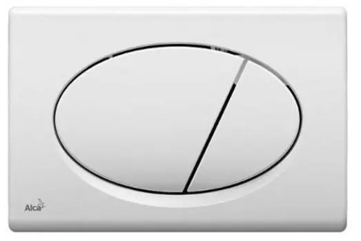 Клавиша смыва для унитаза AlcaPlast M70 белая