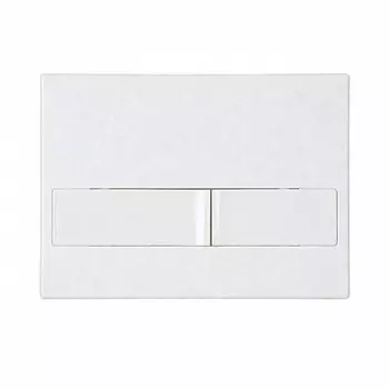 Клавиша смыва для унитаза Berges Wasserhaus Novum L4 (Line) 040014 белая Soft Touch