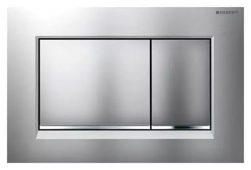 Клавиша смыва для унитаза Geberit Sigma 30 115.883.KN.1 хром матовый / хром