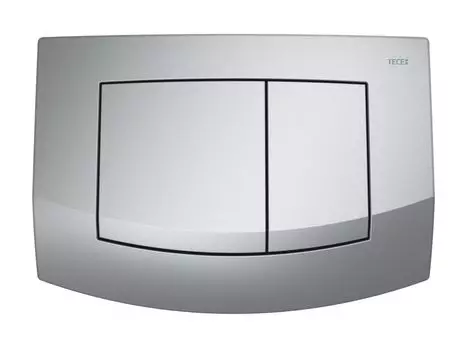 Клавиша смыва для унитаза TECE Ambia, хром матовый