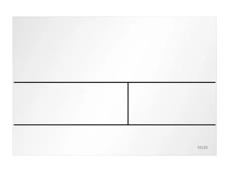 Клавиша смыва для унитаза TECE Square II, белая матовая