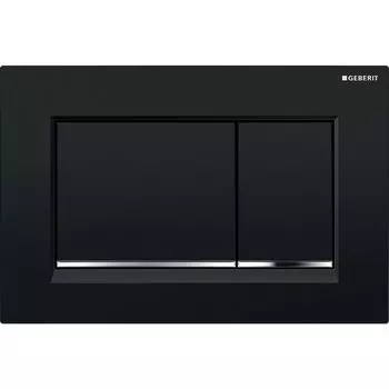 Клавиша смыва Geberit Sigma 115.883.KM.1 черная