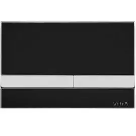 Клавиша смыва VitrA Select 740-1101, черный глянец/хром