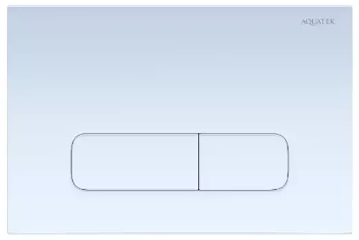 Клавиши смыва Aquatek 002A KDI-0000013 для унитаза, белый