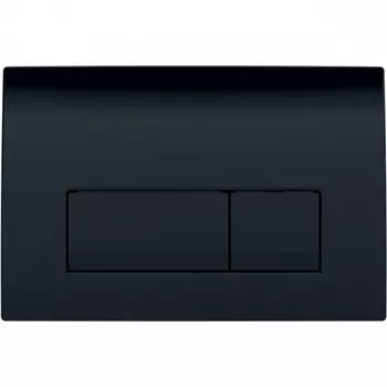 Кнопка смыва Geberit Delta 51 115.105.DW.1 чёрный глянец