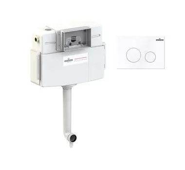 Комплект бачка скрытого монтажа для приставного унитаза 2 в 1 Lavinia Boho Relfix, 77030029